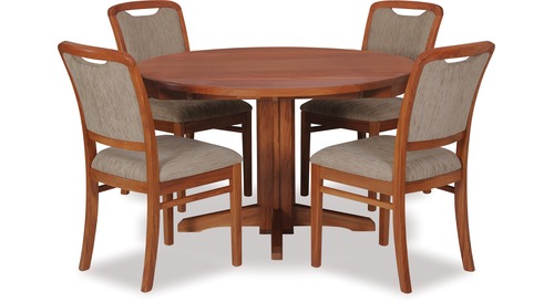 Avondale Double Drop-Leaf Dining Table & Melody Chairs